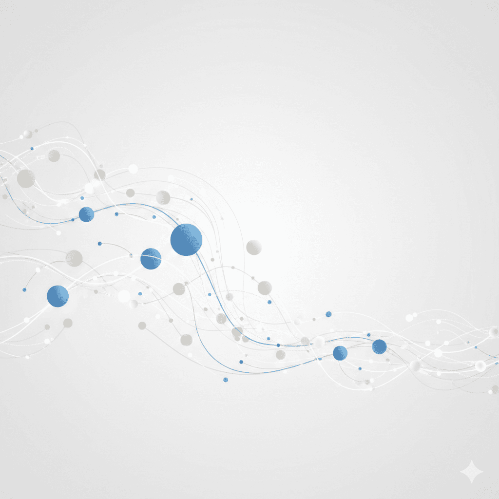 AI network visualization representing intelligent agent systems